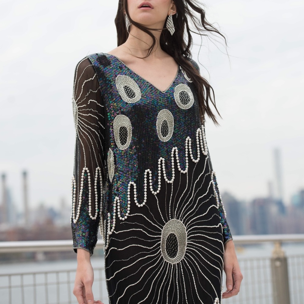 Gorgeous, Rare Authentic Vintage Cocktail Dress